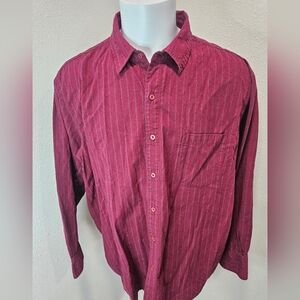 Eco Green Organic Cotton men's button longsleeve XXL